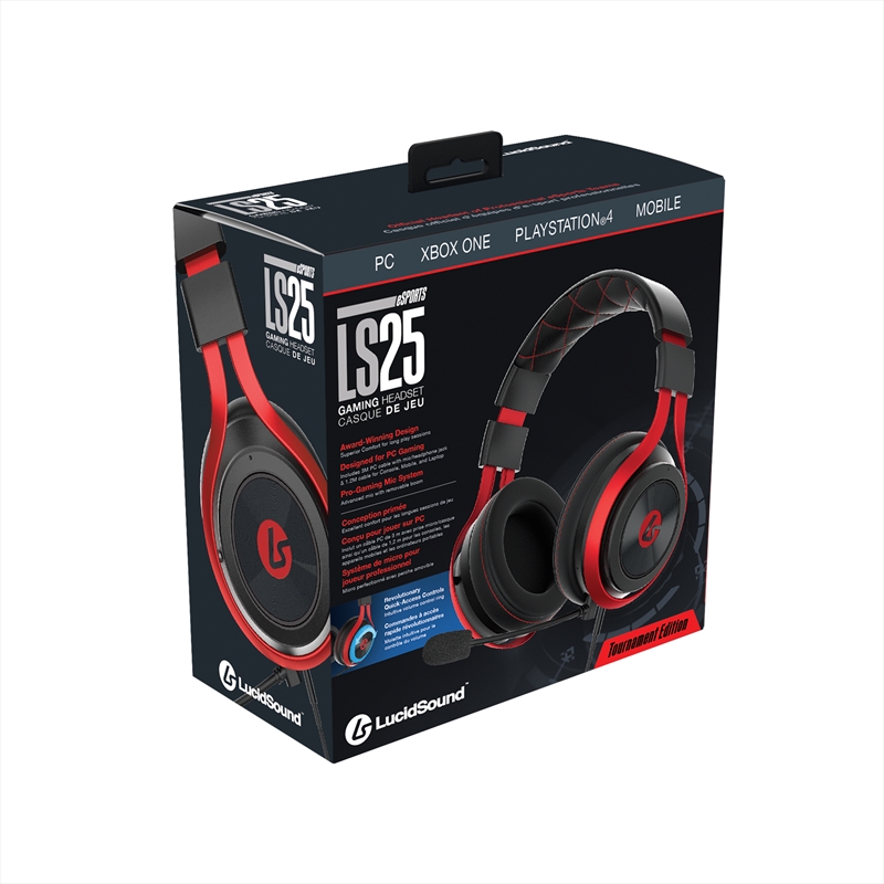 LucidSound LS25 - Engineered for eSports - Wired High-Performance Gaming Headset – For PC, PS4, Xbox/Product Detail/Gaming Headphones & Headsets