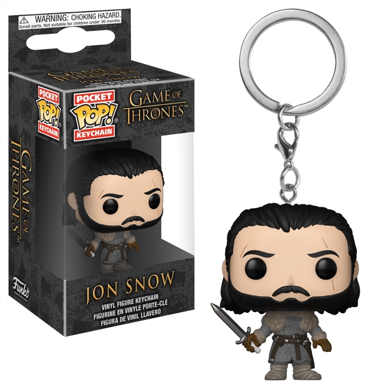 Game Of Thrones Jon Snow  Beyond Pop! Keychain/Product Detail/TV