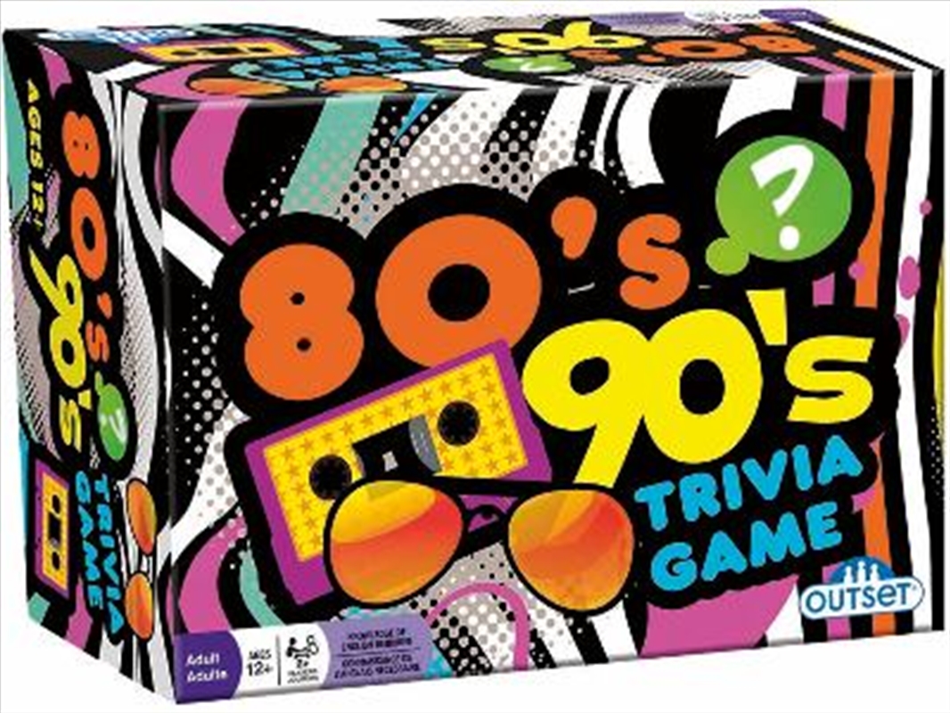80's And 90's Trivia Card Game/Product Detail/Board Games