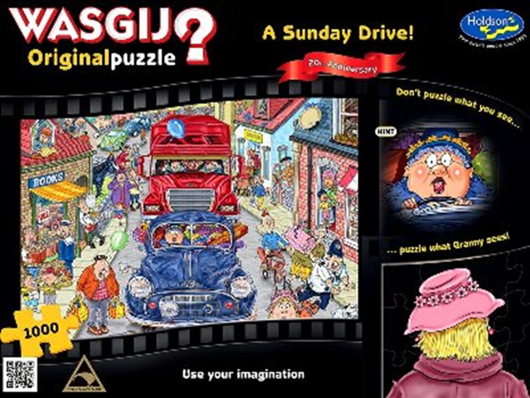 Wasgij: 20th Anniversary - A Sunday Drive 1000 piece jigsaw puzzle/Product Detail/Art and Icons