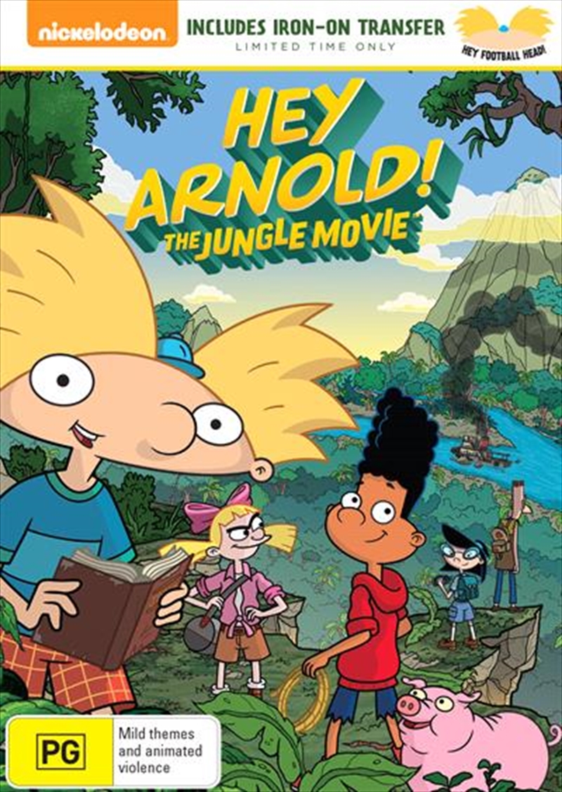 Hey Arnold - The Jungle Movie T-Shirt Transfer | DVD