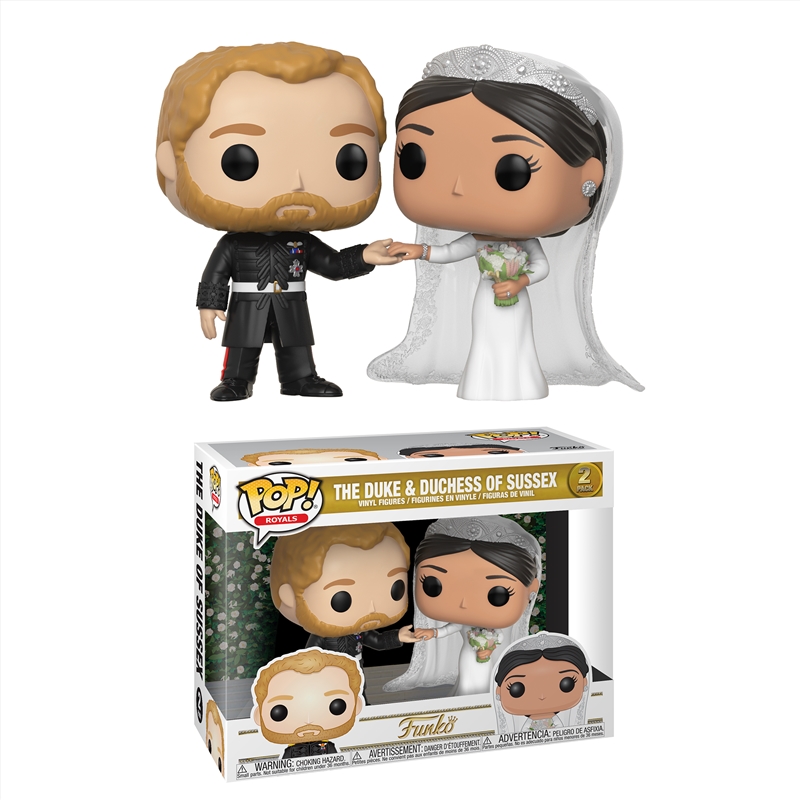 Pop Royals - Duke and Duchess of Sussex 2 Pack/Product Detail/Standard Pop Vinyl