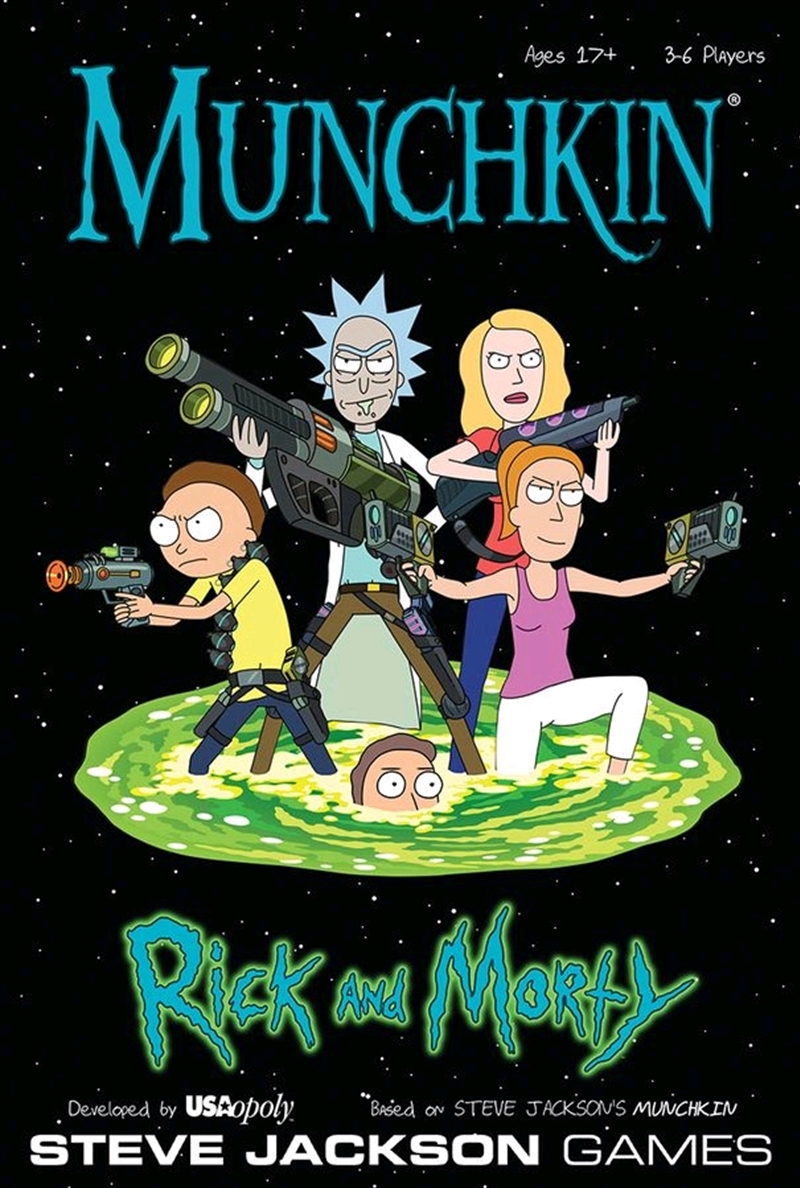 Munchkin: Rick and Morty/Product Detail/Board Games