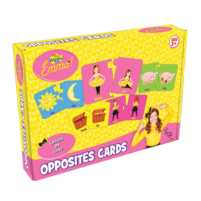 The Wiggles - Emma Opposites Cards Game, Card Game | Sanity