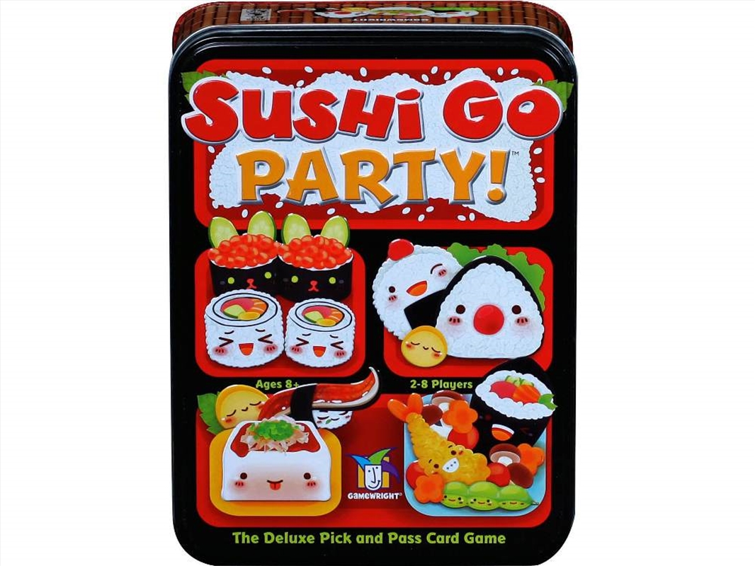Buy Sushi Go Party Board Game Tin Online Sanity