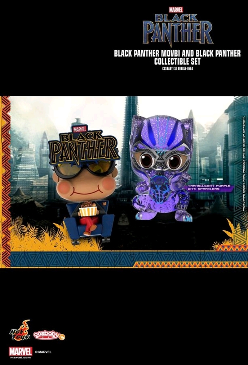 Black Panther - Movbi & Black Panther Cosbaby Set/Product Detail/Figurines