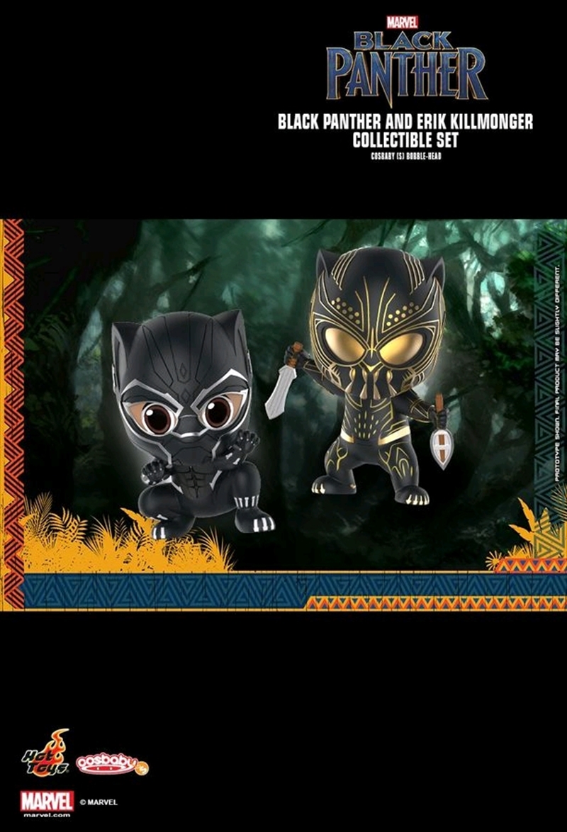 Black Panther - Black Panther & Killmonger Cosbaby Set/Product Detail/Figurines