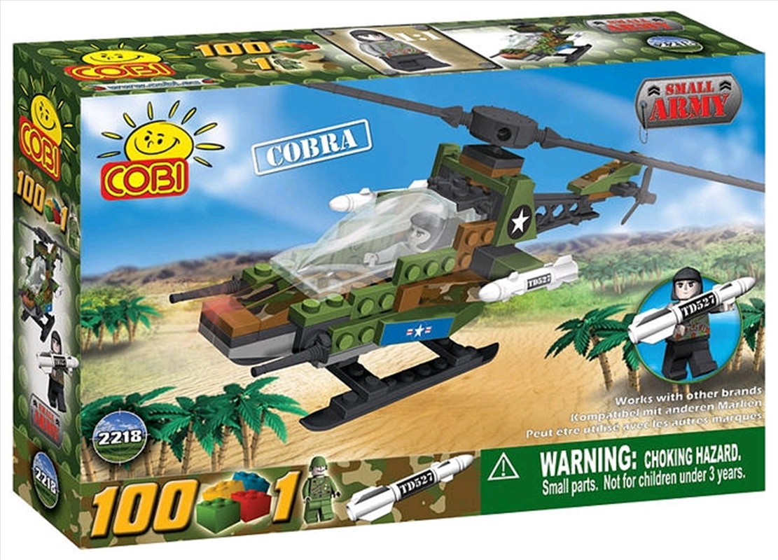 Small Army - 100 Piece Cobra Military Helicopter Construction Set/Product Detail/Building Sets & Blocks