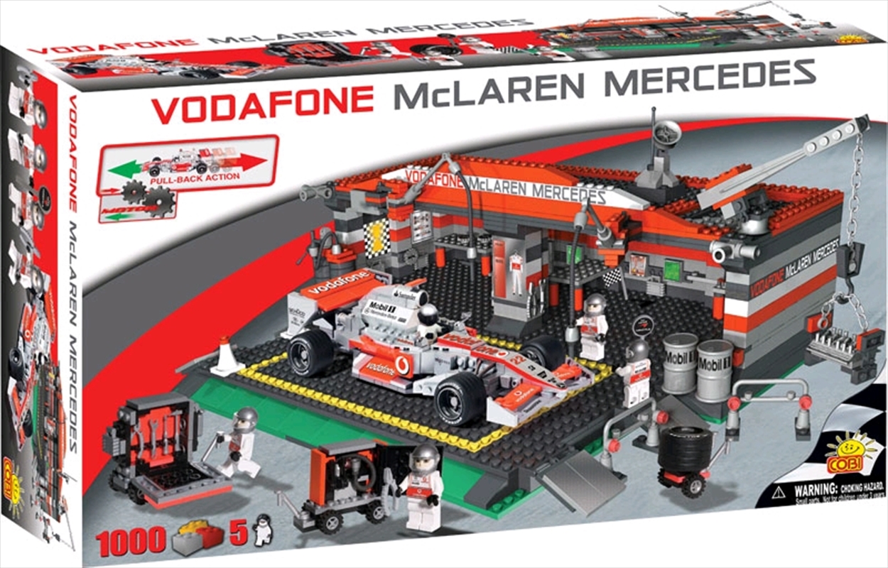 McLaren - 1000 Piece F1 McLaren Racing Car and Garage Construction Set/Product Detail/Building Sets & Blocks