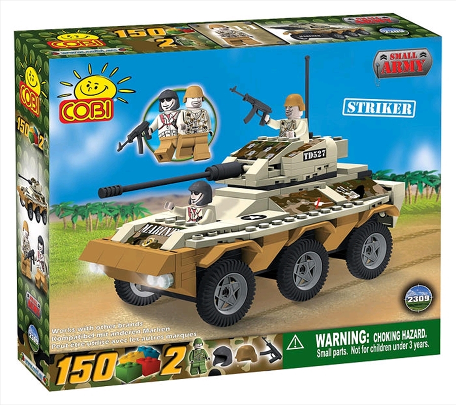 Small Army - 150 Piece Striker Transporter Tank Military Vehicle Construction Set/Product Detail/Building Sets & Blocks