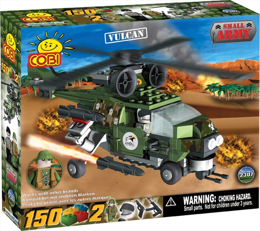 Small Army - 150 Piece Vulcan Military Helicopter Construction Set/Product Detail/Building Sets & Blocks