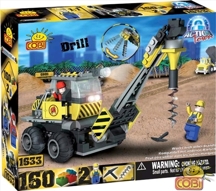 Action Town - 160 Piece Construction Drill Construction Set/Product Detail/Building Sets & Blocks