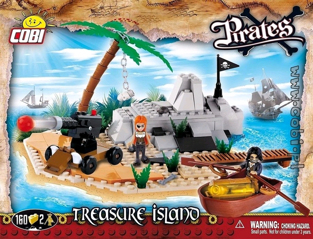 Pirates - 160 piece Treasure Island/Product Detail/Building Sets & Blocks