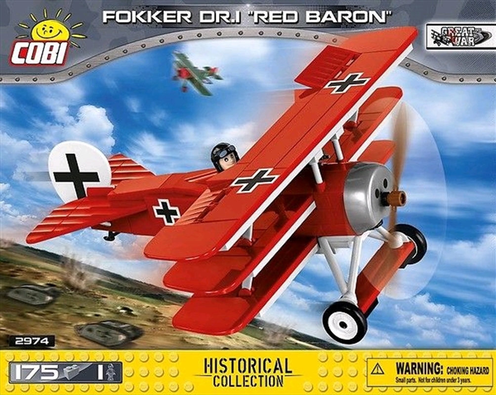 Great War - 175 piece Fokker Dr.1 Red Baron/Product Detail/Building Sets & Blocks