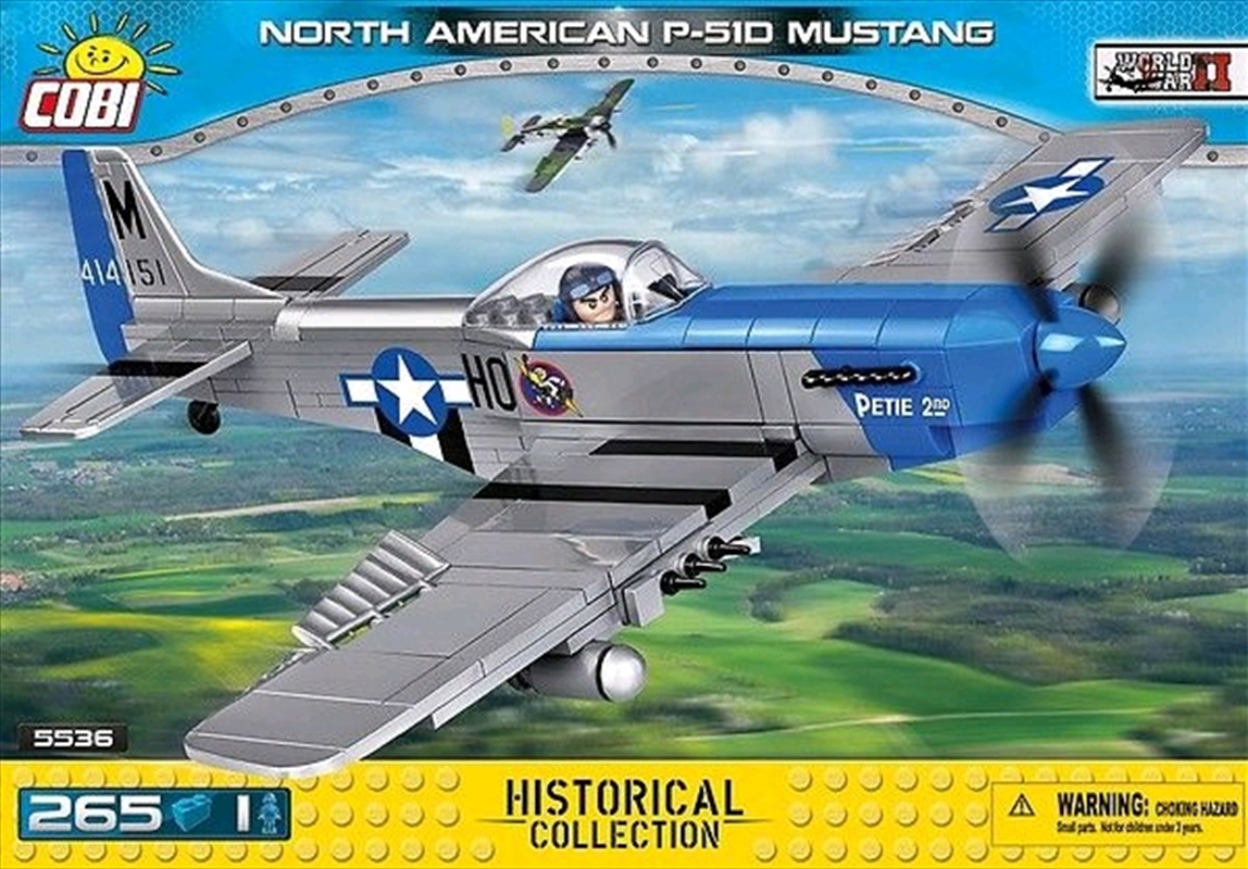 World War II - 265 piece North American P-51D Mustang/Product Detail/Building Sets & Blocks