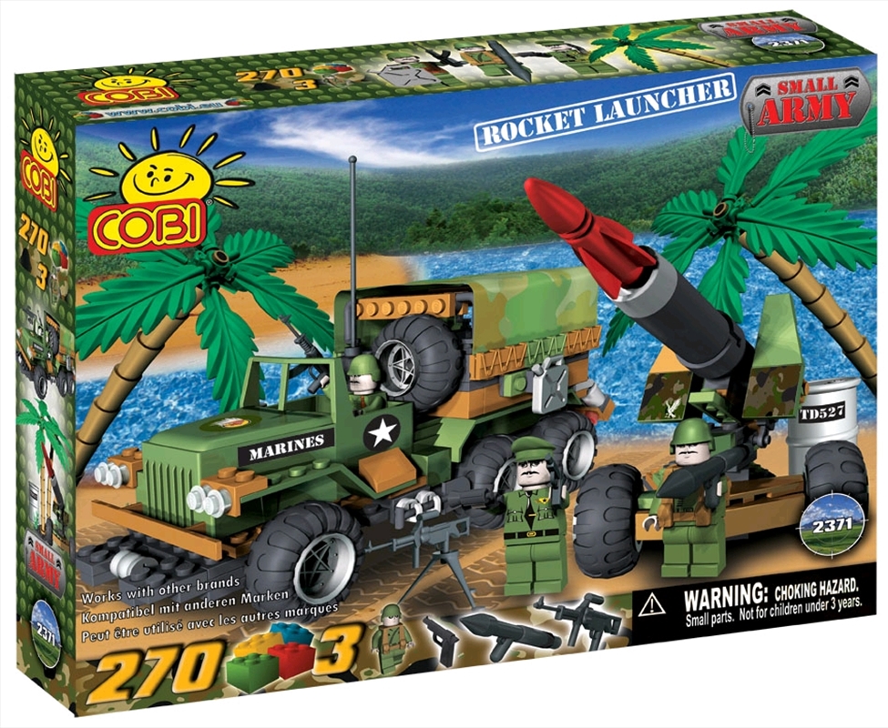 Small Army - 270 Piece Rocket Launcher Military Vehicles Construction Set/Product Detail/Building Sets & Blocks