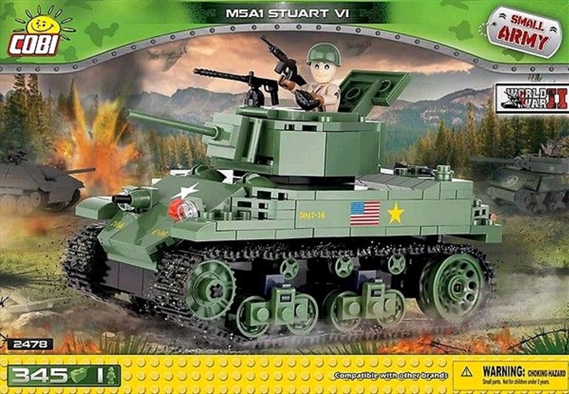 Small Army - 345 piece M5A1 Stuart VI/Product Detail/Building Sets & Blocks