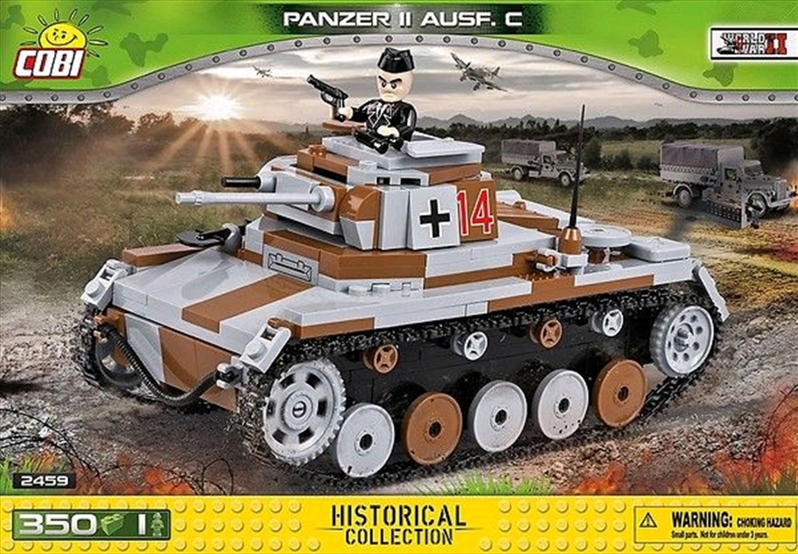 World War II - 350 piece Panzer II Ausf.C/Product Detail/Building Sets & Blocks