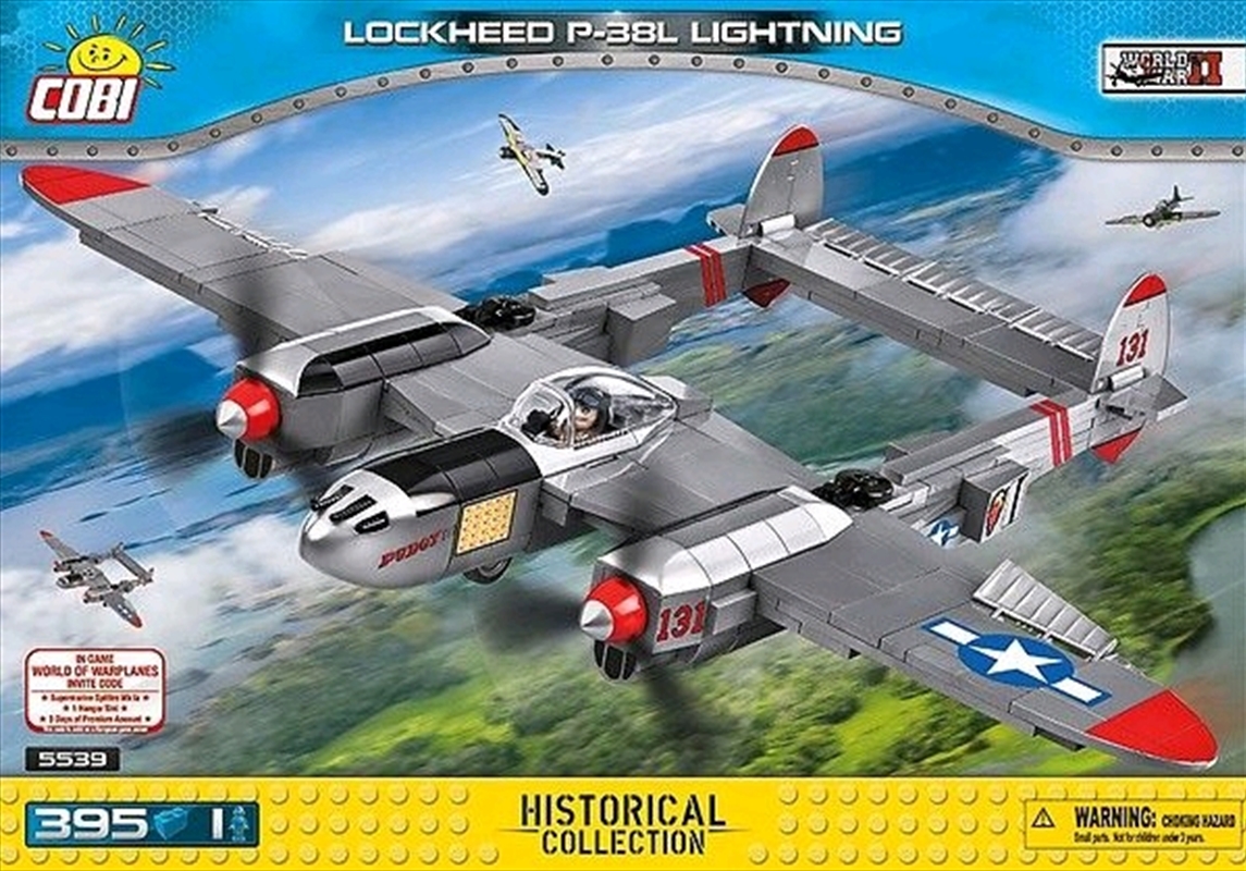 World War II - 395 piece Lockheed P-38L Lightning/Product Detail/Building Sets & Blocks