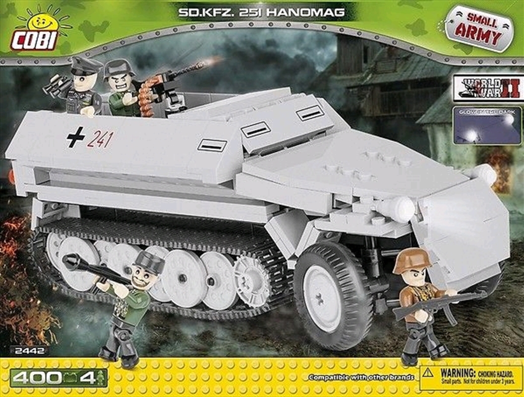 Small Army - 400 piece Sd.Kfz.251 Hanomag/Product Detail/Building Sets & Blocks