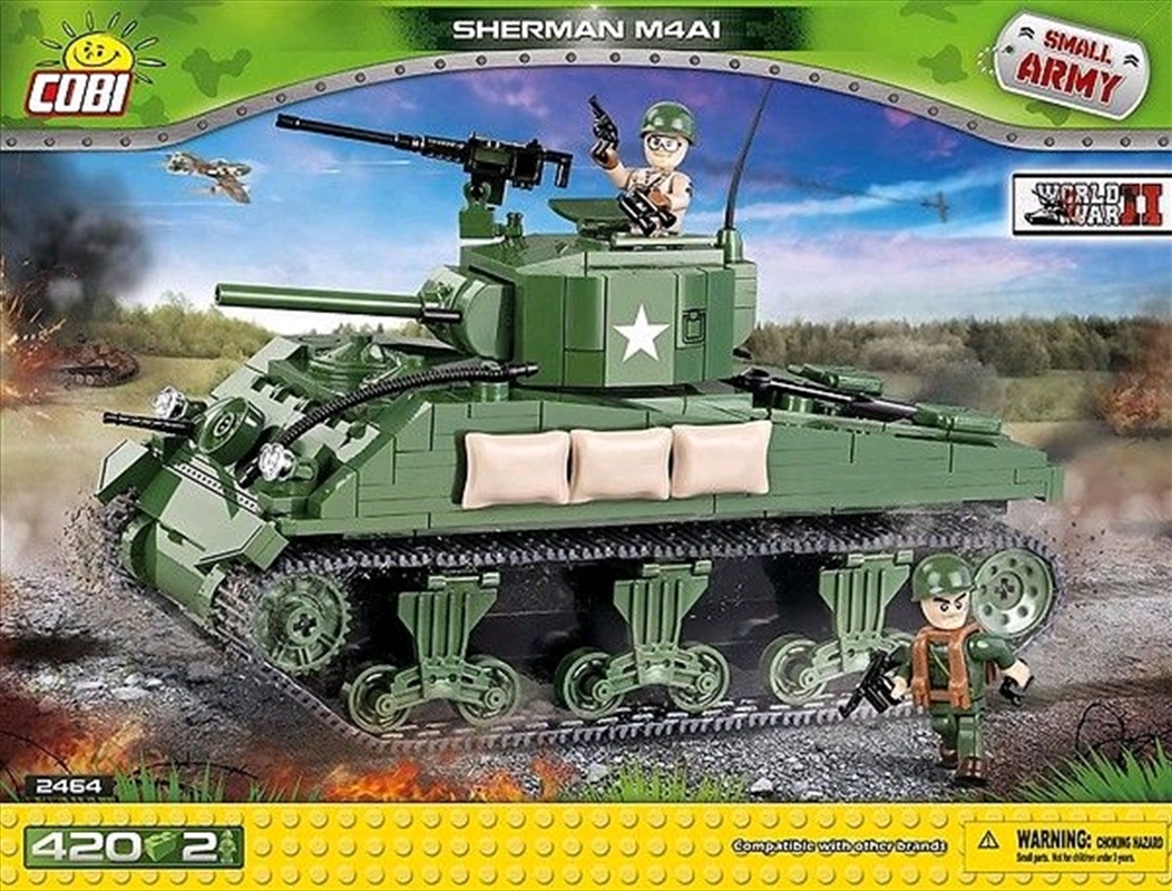 Small Army - 400 piece Sherman M4A1/Product Detail/Building Sets & Blocks
