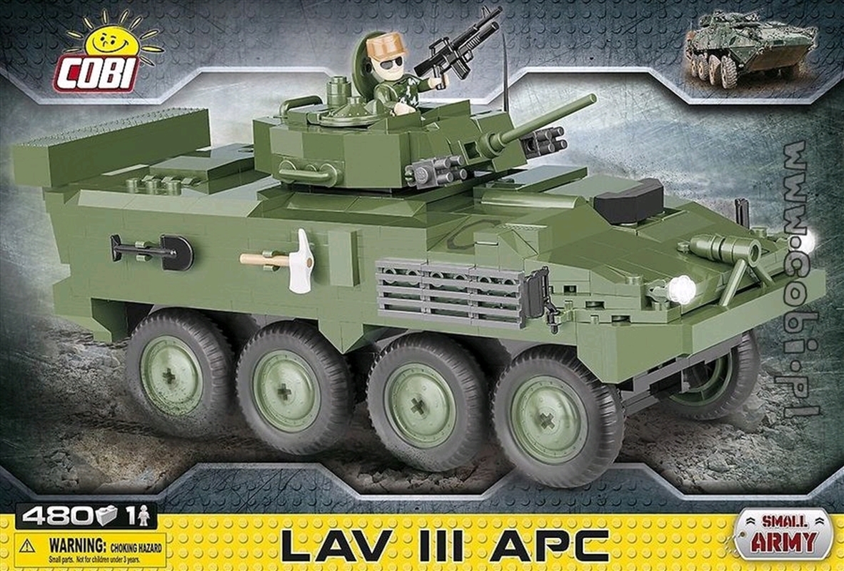 Small Army - 480 piece LAV III APC-Light/Product Detail/Building Sets & Blocks
