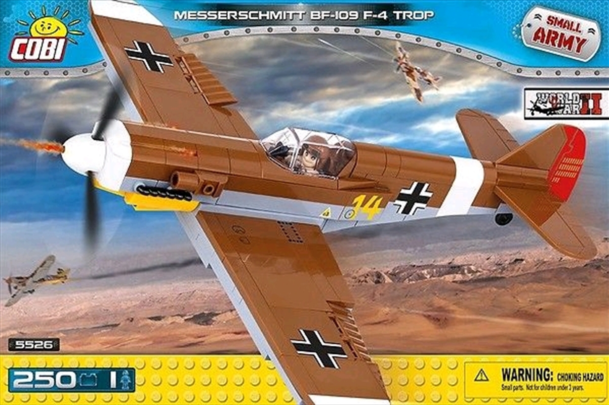 Small Army - 250 piece Messerschmitt BF-109 F-4 Trop/Product Detail/Building Sets & Blocks