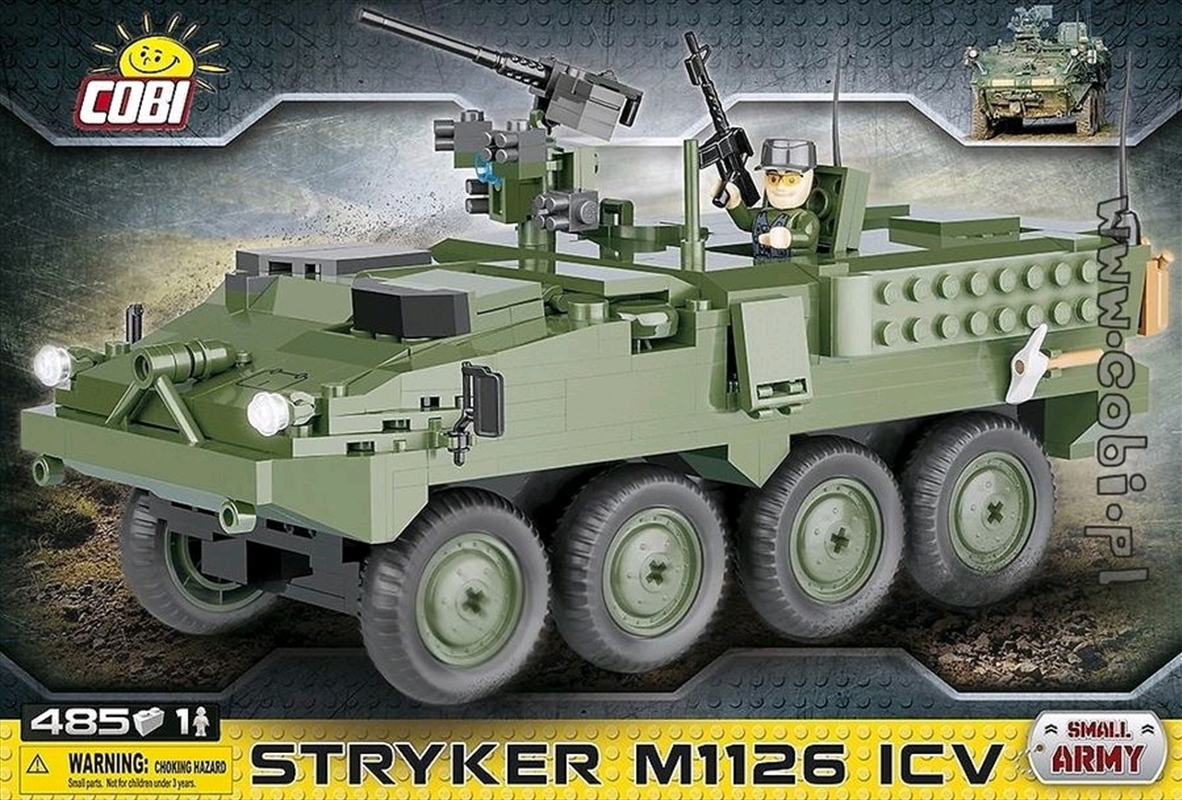 Small Army - 485 piece Stryker M1126 ICV Infantry Carrier Vehicle/Product Detail/Building Sets & Blocks