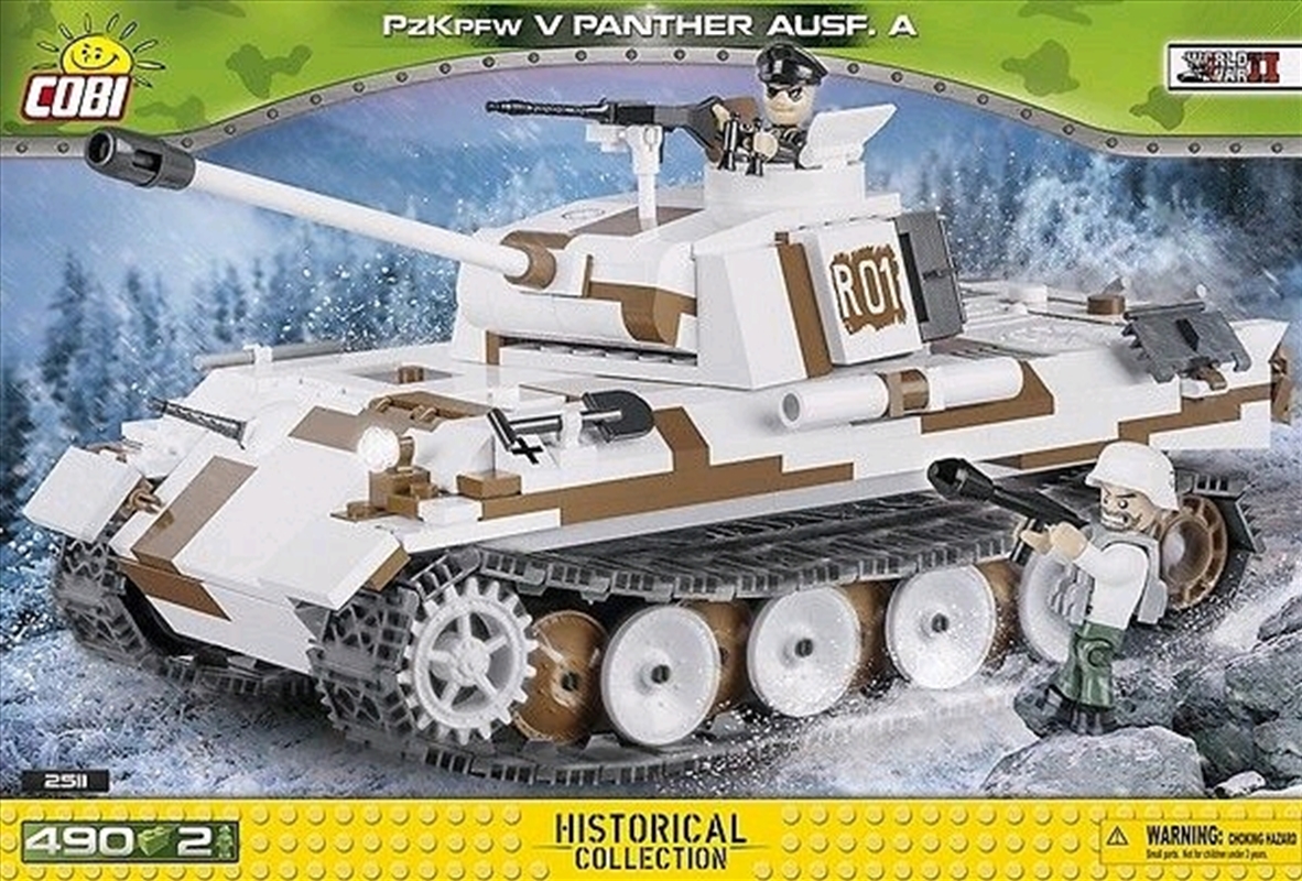 World War II - 490 piece PzKpfw V Panther Ausf.D/Product Detail/Building Sets & Blocks