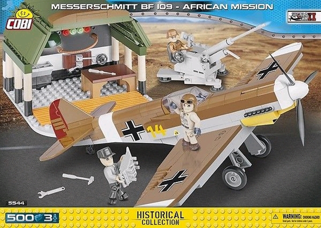 World War II - 500 piece Messerschmitt BF 109 African Mission/Product Detail/Building Sets & Blocks