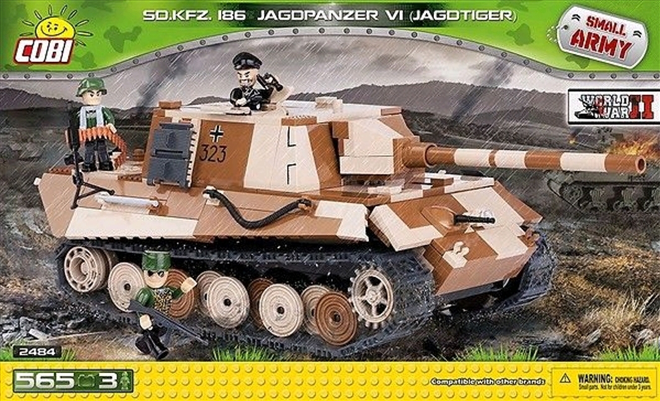Small Army - 565 piece Sd.Kfz186 Jagdpanzer VI (Jagdtiger)/Product Detail/Building Sets & Blocks