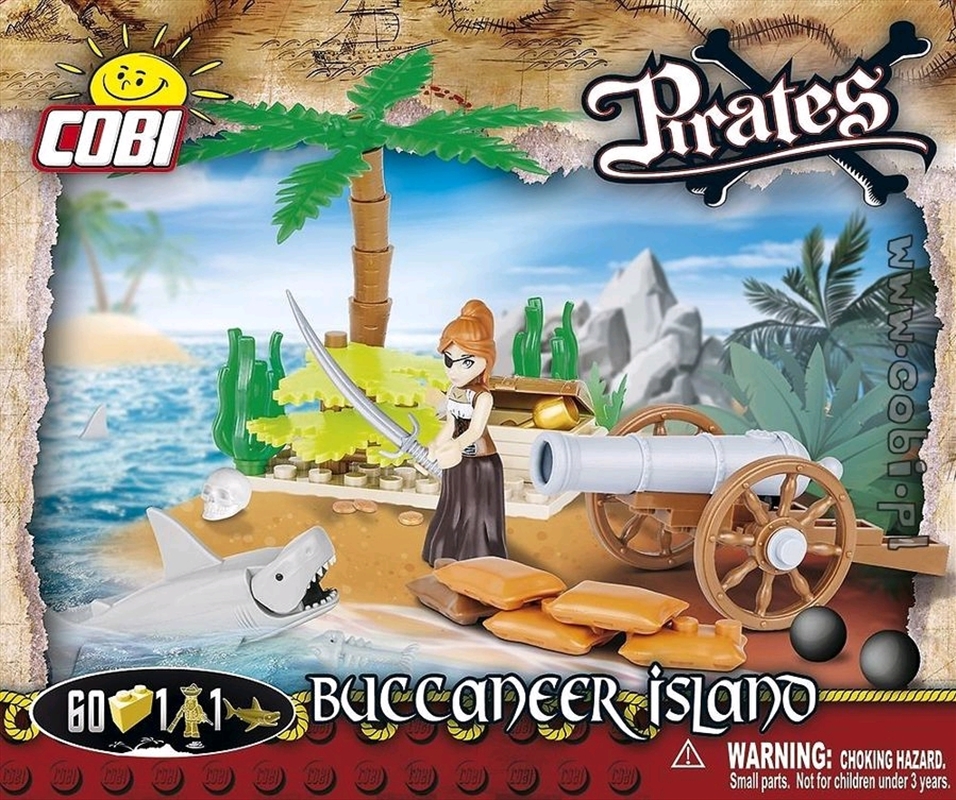 Pirates - 60 piece Buccaneer Island/Product Detail/Building Sets & Blocks