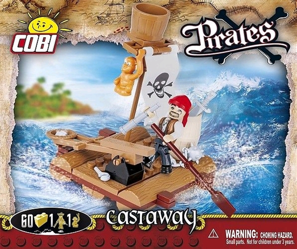 Pirates - 60 piece Castaway/Product Detail/Building Sets & Blocks