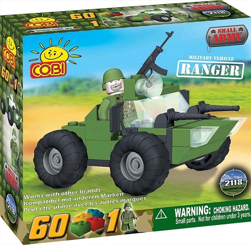 Small Army - 60 Piece Ranger Military Vehicle Construction Set/Product Detail/Building Sets & Blocks