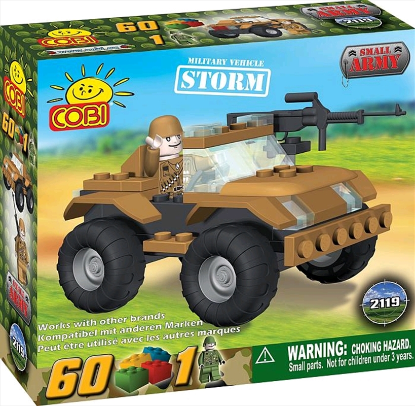 Small Army - 60 Piece Storm Military Vehicle Construction Set/Product Detail/Building Sets & Blocks