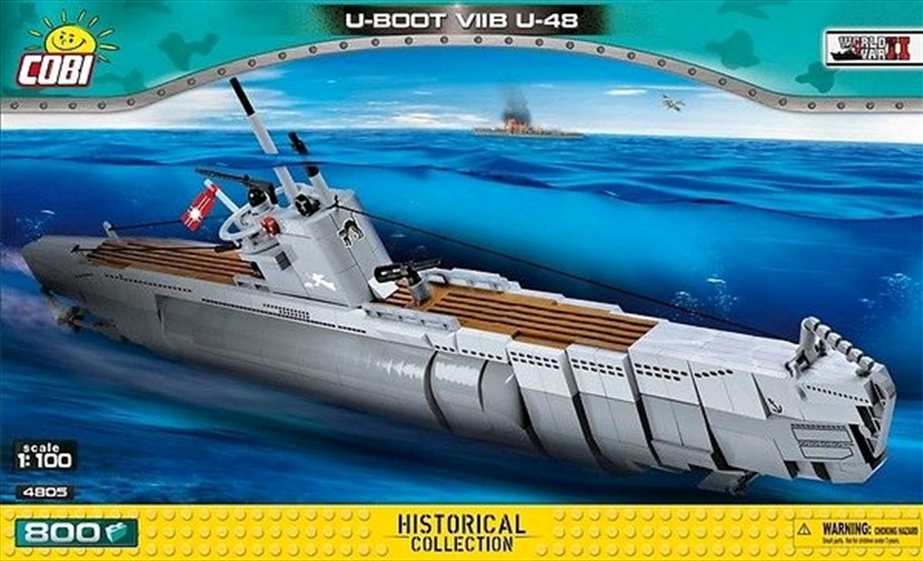World War II - 800 piece U-Boot VIIB U-48/Product Detail/Building Sets & Blocks