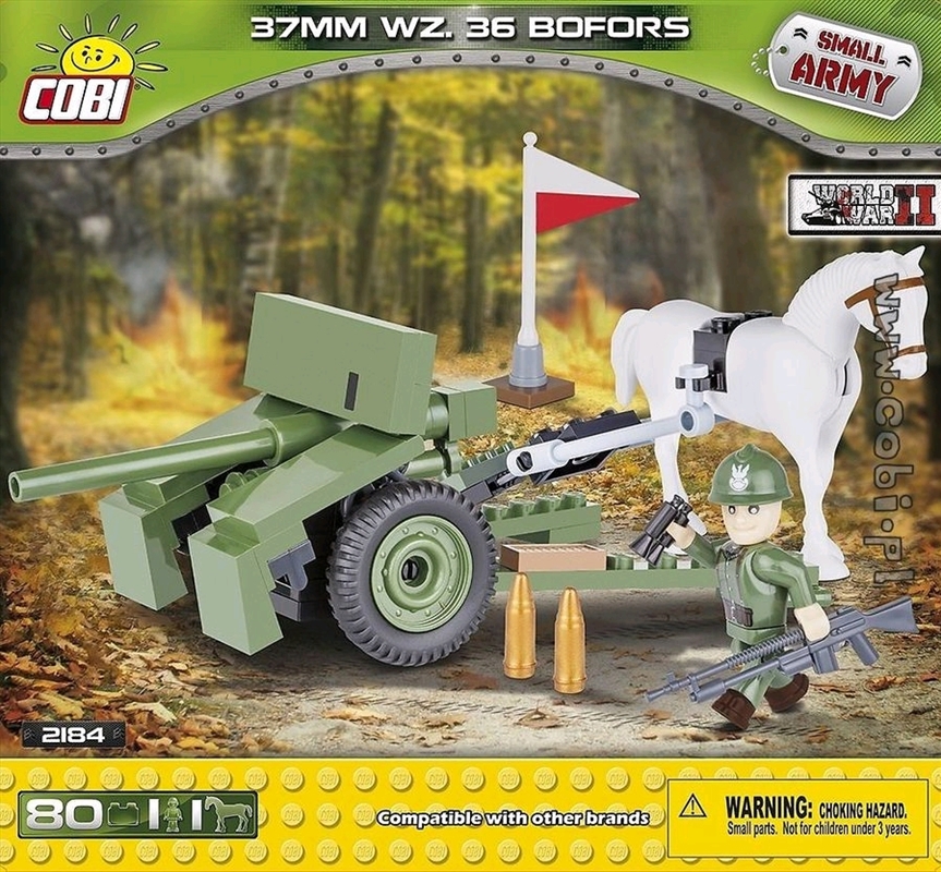 Small Army - 80 piece 37mm WZ.36 Bofors/Product Detail/Building Sets & Blocks