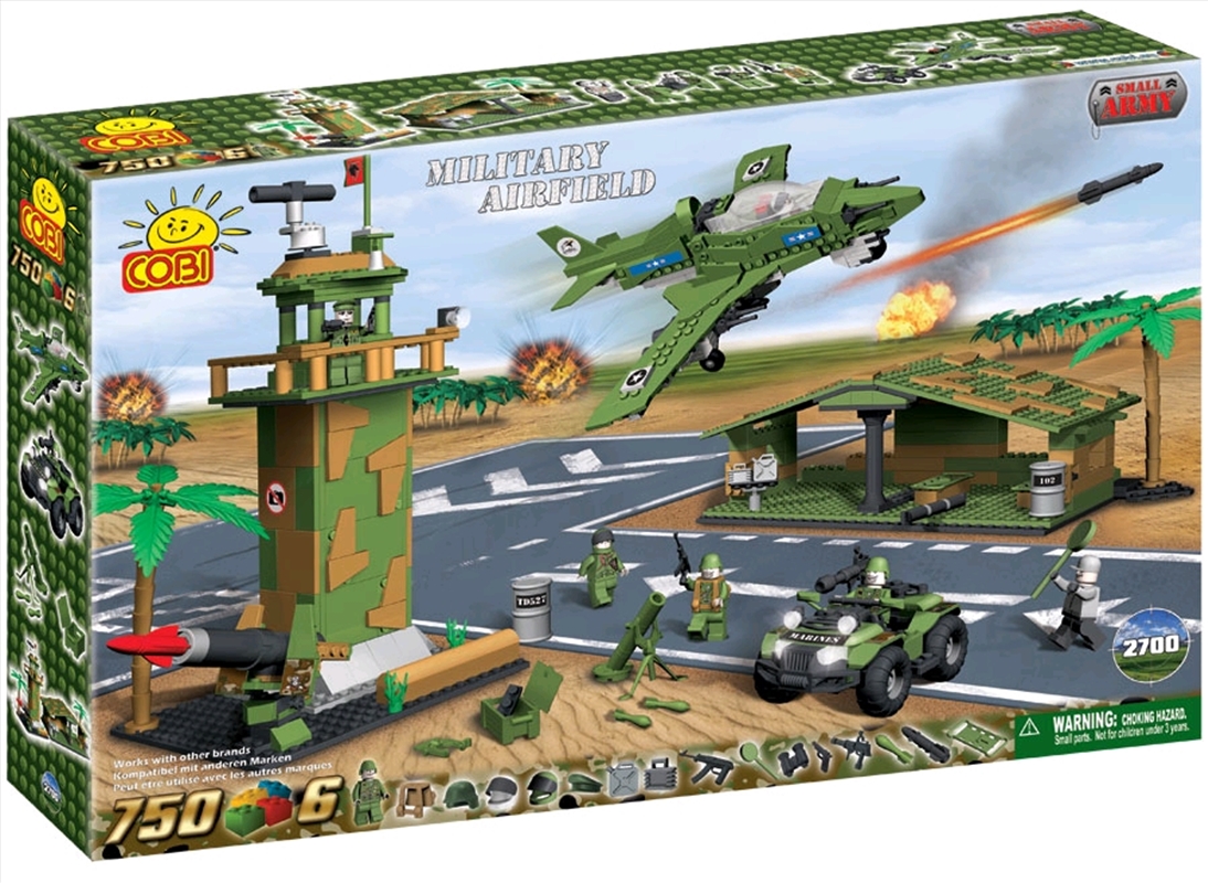 Small Army - 750 Piece Military Airfield Construction Set | Miscellaneous