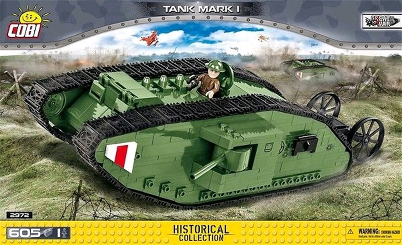 Great War - 600 piece Tank Mk1/Product Detail/Building Sets & Blocks