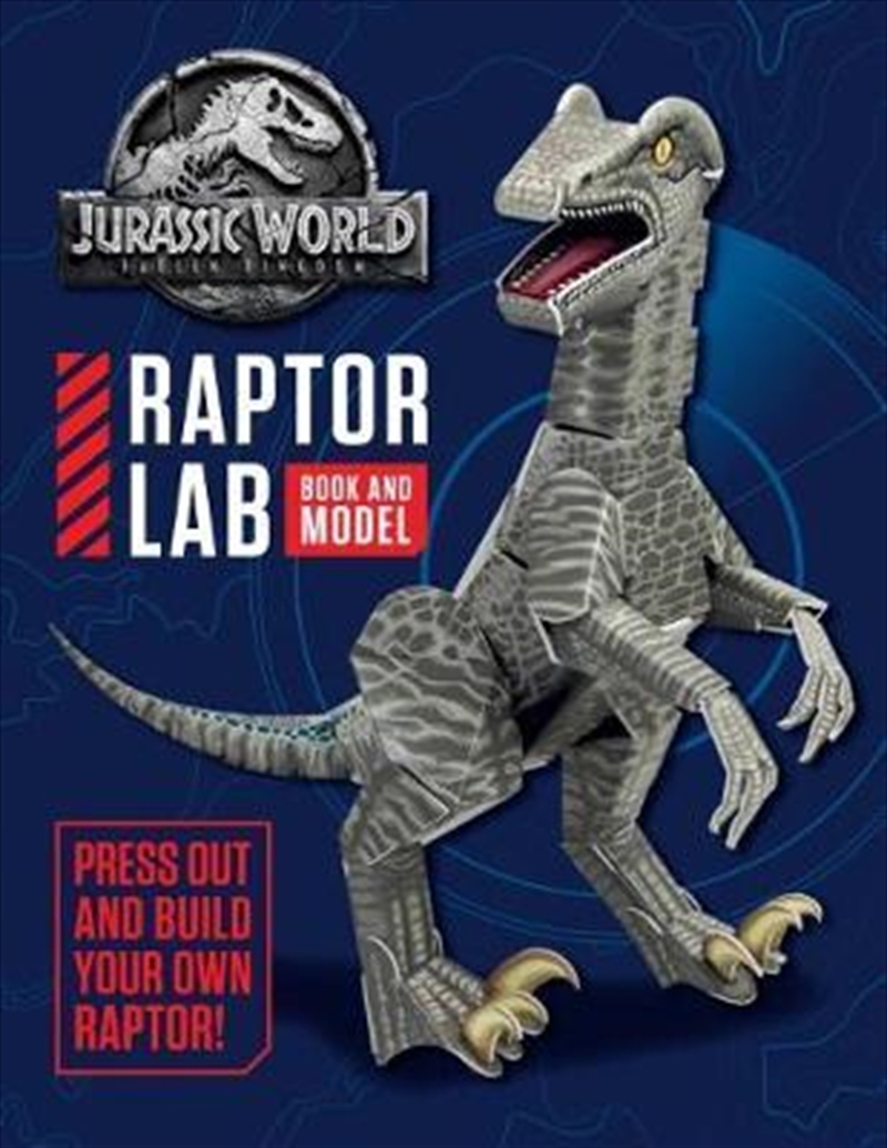 Jurassic World: Fallen Kingdom Raptor Lab Book and Model/Product Detail/Children