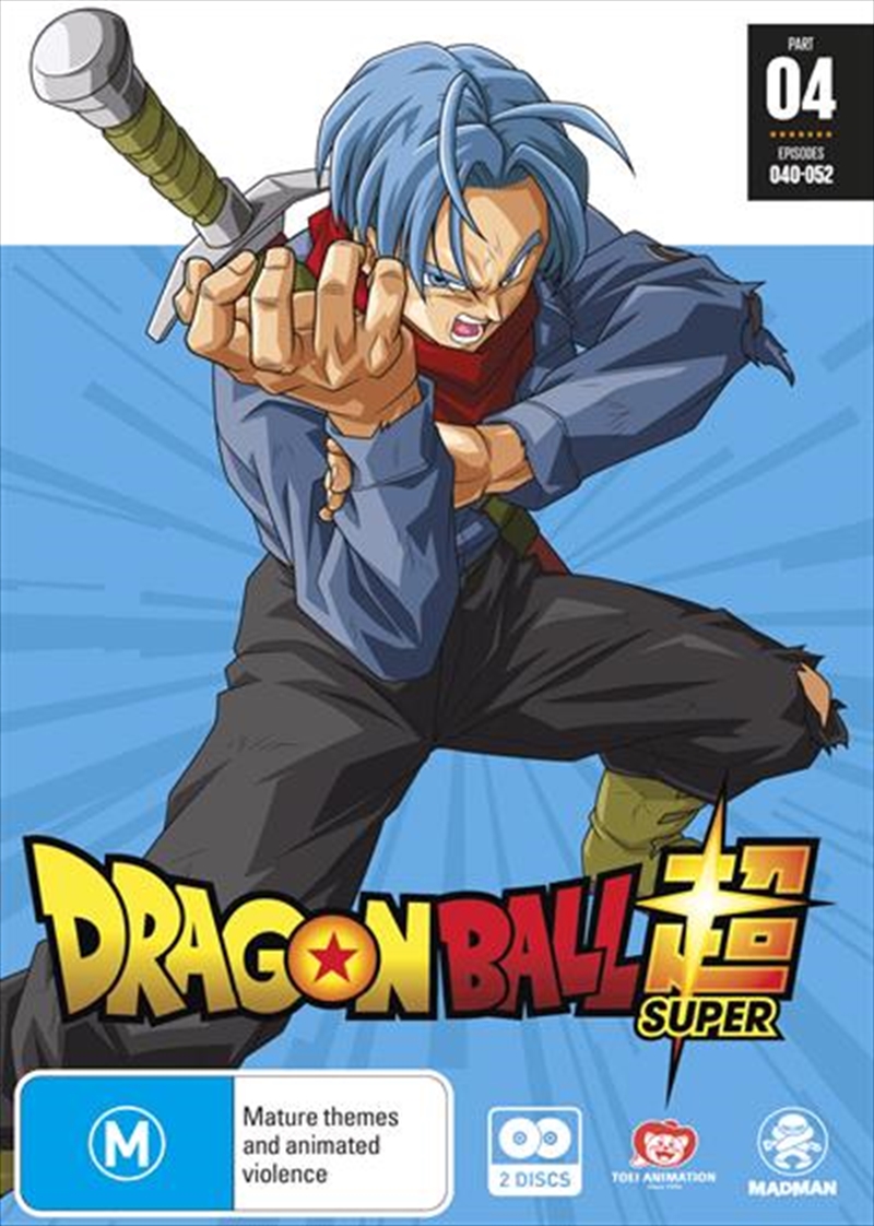 Dragon Ball Super - Part 4 - Eps 40-52 | DVD