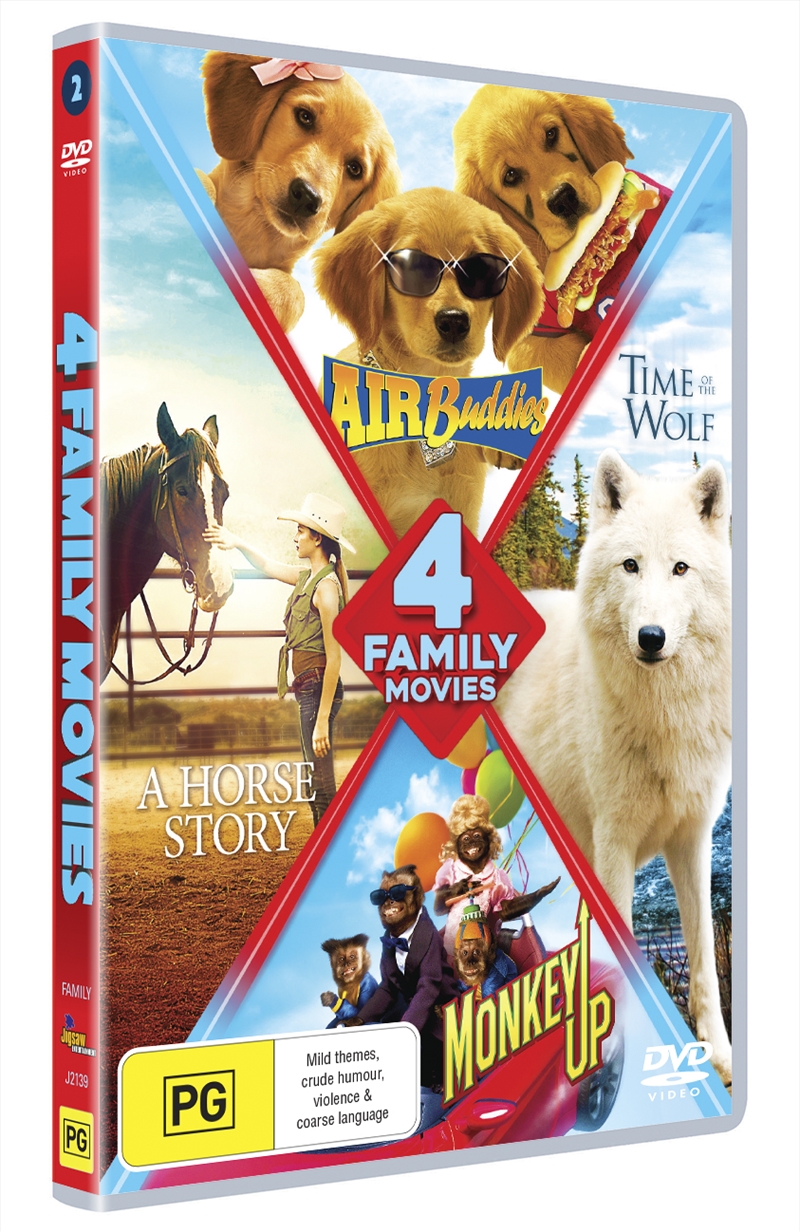 Air Buddies/A Horse Story/Monkey Up/Time Of The Wolf/Product Detail/Drama