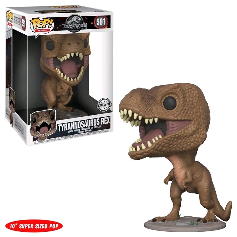 Jurassic World 2: Fallen Kingdom - Tyrannosaurus Rex 10" Pop! Vinyl/Product Detail/TV