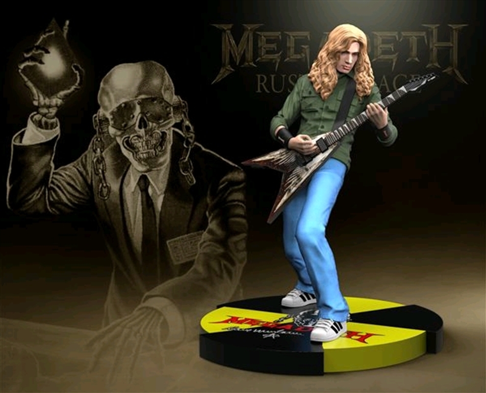 Buy Megadeath Dave Mustaine Rock Iconz Statue Online Sanity