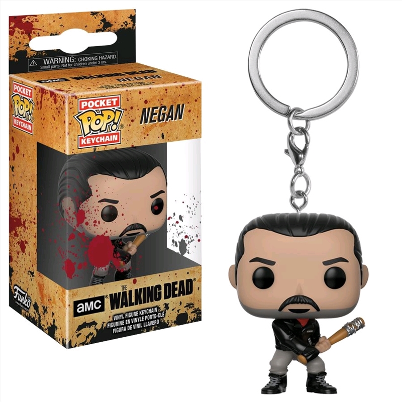The Walking Dead - Negan Bloody Pocket Pop! Keychain/Product Detail/TV