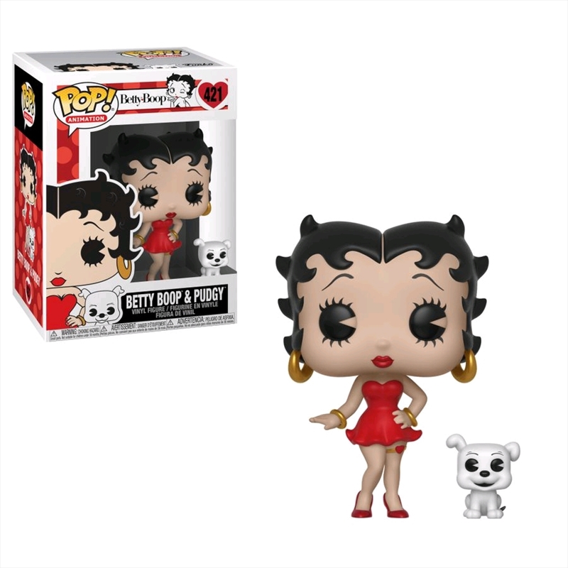 Betty Boop - Betty with Pudgy Pop! Vinyl/Product Detail/TV