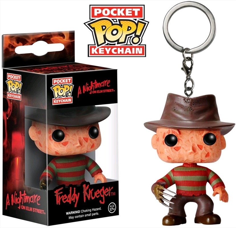 A Nightmare on Elm Street - Freddy Krueger Pocket Pop! Keychain | Pop Vinyl