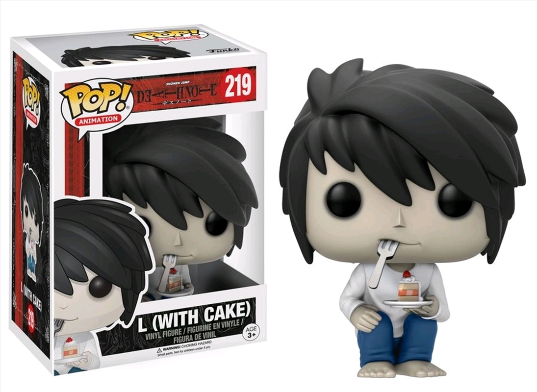 Death Note - L (with Cake) US Exclusive Pop! Vinyl/Product Detail/TV