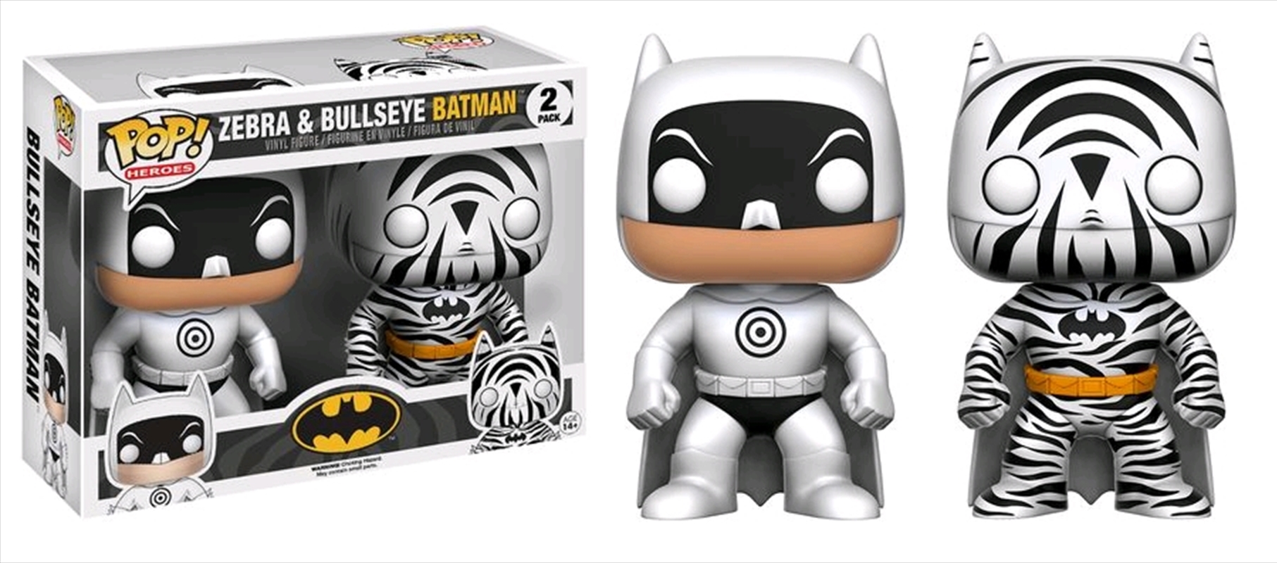 Batman - Bullseye & Zebra US Exclusive Pop! 2 Pack/Product Detail/Movies