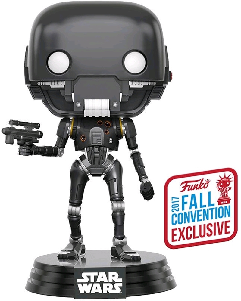 Star Wars: Rogue One - K-2SO with Blaster Battle Damaged NYCC 2017 US Exclusive Pop! Vinyl/Product Detail/Movies